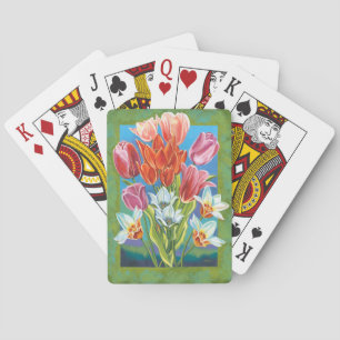 Baraja De Cartas Bouquet in Border III