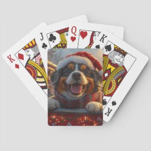 Baraja De Cartas Bouviers des Flandres Dog Roller Coaster Navidades