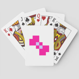 Baraja De Cartas Bow de píxeles de 8 bits