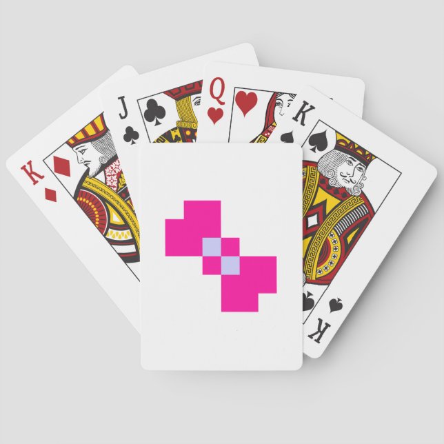 Baraja De Cartas Bow de píxeles de 8 bits (Reverso)