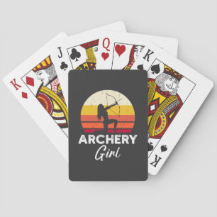 Baraja De Cartas Bow y Arrow, Chica de tiro con arco