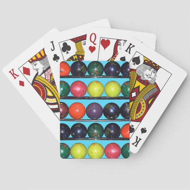Baraja De Cartas Bowling Blitz (Reverso)