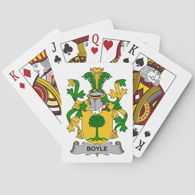 Baraja De Cartas Boyle Family Crest (Reverso)