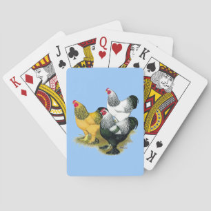 Baraja De Cartas Brahmas Tres Roosters