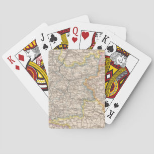 Baraja De Cartas Brandeburgo, mapa del atlas de Posen