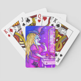 BARAJA DE CARTAS BRAZOS DE LÍPSTICK, PERFUME Y NAIL POLACO, DIVERSI