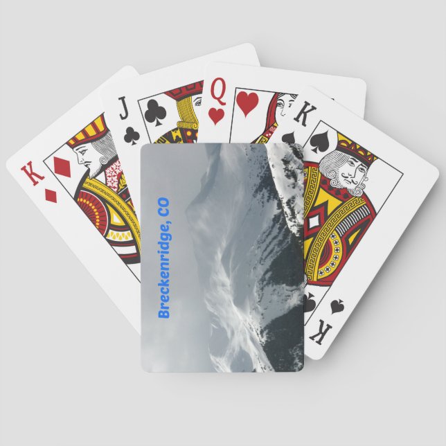 Baraja De Cartas Breckenridge, CO (Reverso)