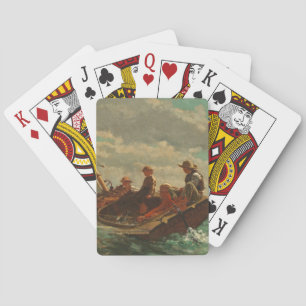 Baraja De Cartas Breezing Up (Un Viento Justo) 1873-76