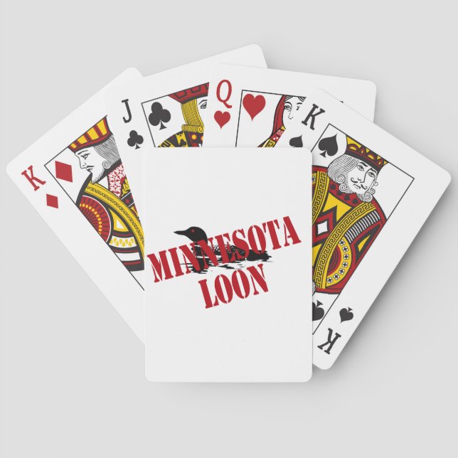 Baraja De Cartas Bribón de Minnesota (Reverso)