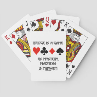 Baraja De Cartas Bridge Is A Game Of Mystery Madness And Mayhem