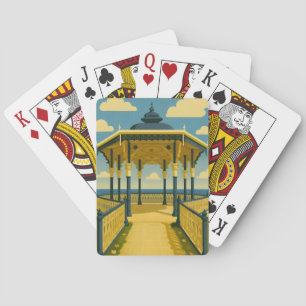 Baraja De Cartas Brighton Bandstand - Arte de arquitectura costera