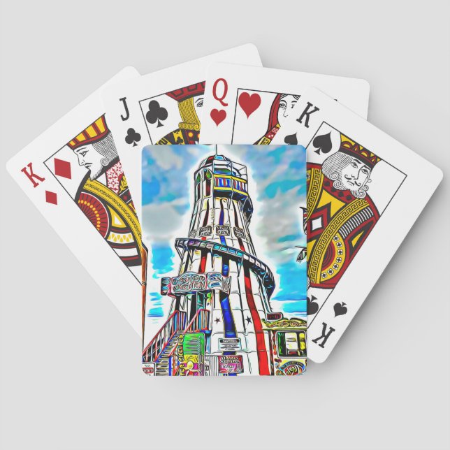 Baraja De Cartas Brighton Palace Pier Fairground Rids (Reverso)