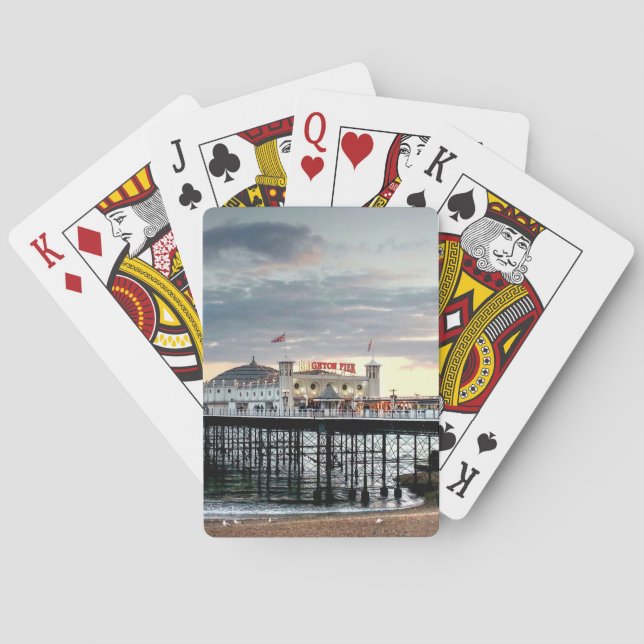 Baraja De Cartas Brighton Pier Sunset (Reverso)