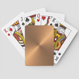 Baraja De Cartas Brillo de cobre
