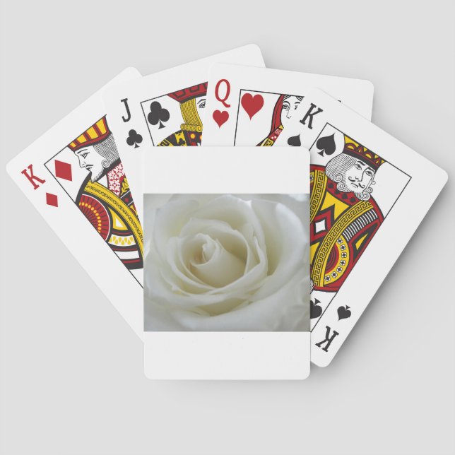 Baraja De Cartas Brillo floral (Reverso)