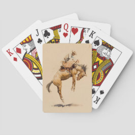 Baraja De Cartas Bronco Salvaje de Edward Borein