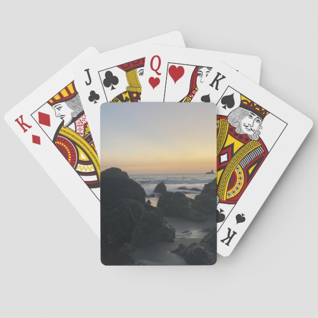 Baraja De Cartas Brookings, costa de Oregón (Reverso)