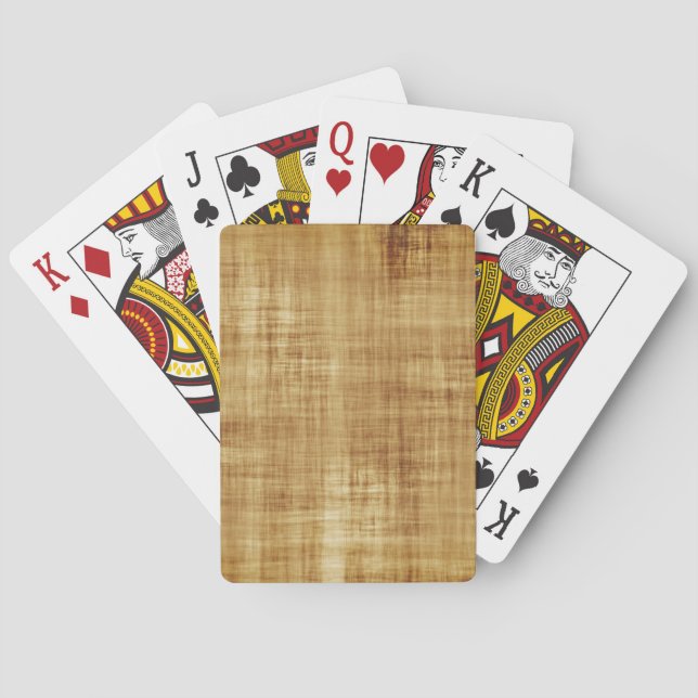 Baraja De Cartas Brown Grunge (Reverso)