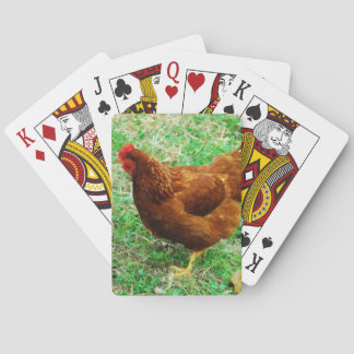 Baraja De Cartas Brown Hen