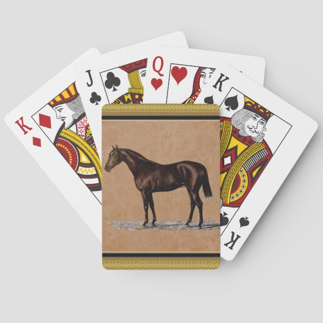 Baraja De Cartas Brown Horse (Reverso)