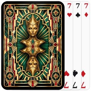 Baraja De Cartas Bruja, Art Deco Mitológica