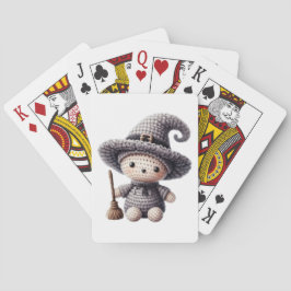 Baraja De Cartas Bruja Bonita de Ganchillo
