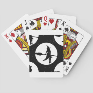 Baraja De Cartas bruja de halloween