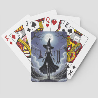 Baraja De Cartas Bruja Divertida & Línea de Lavado