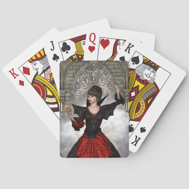 Baraja De Cartas Bruja Hermosa (Reverso)