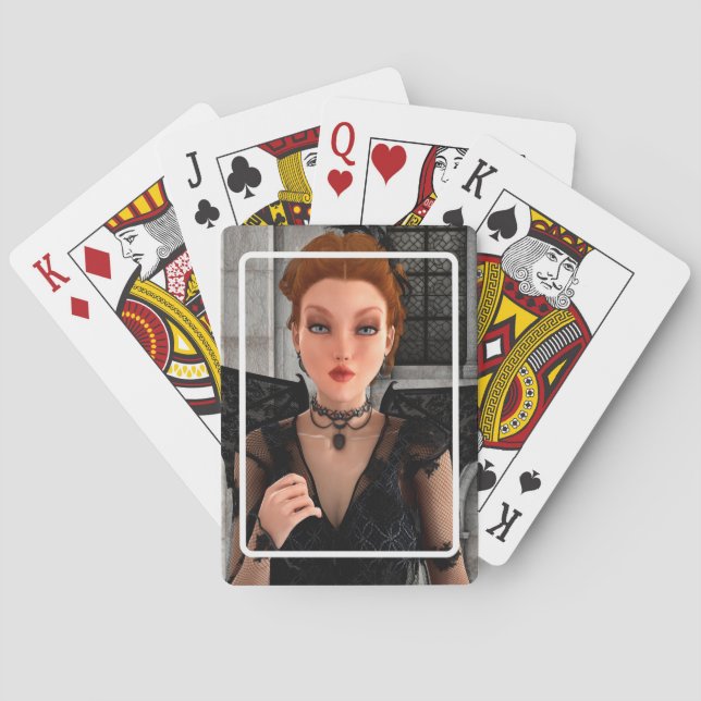 Baraja De Cartas Bruja Hermosa (Reverso)