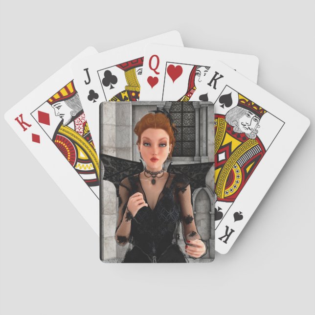 Baraja De Cartas Bruja Hermosa (Reverso)