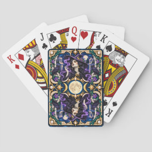 Baraja De Cartas Bruja, Monstruo de Corte de Papel
