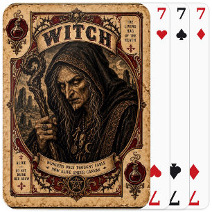 Baraja De Cartas Bruja, Monstruos de Circo Antiguos