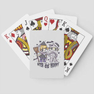 Baraja De Cartas Bruja y momia