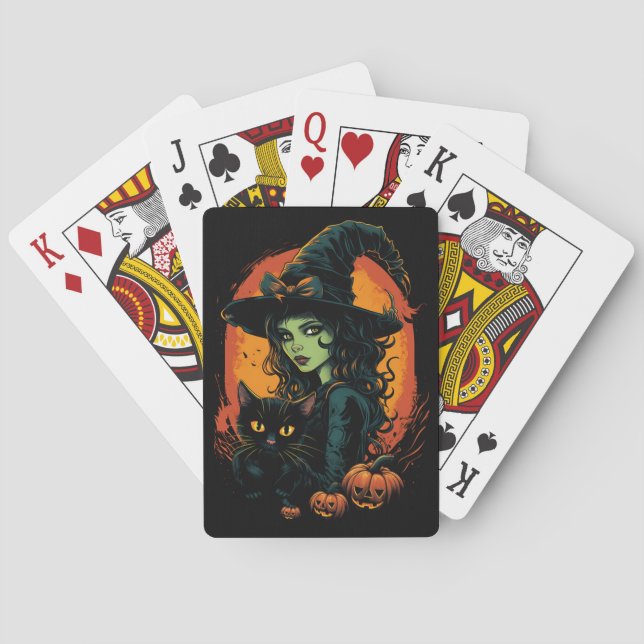 Baraja De Cartas Brujería (Reverso)