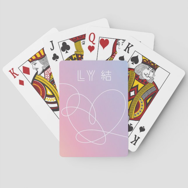 Baraja De Cartas BTS 'Ama a ti mismo: Respuesta' (Reverso)