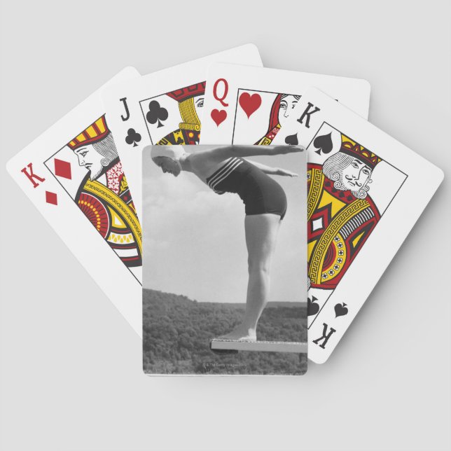 Baraja De Cartas Buceador (Reverso)