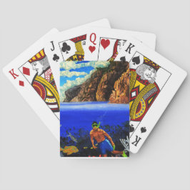 Baraja De Cartas Buceo en Black Rock