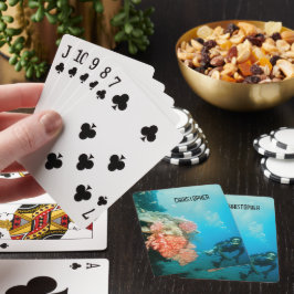 Baraja De Cartas Buceo personalizado
