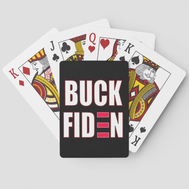 Baraja De Cartas Buck Fiden (Reverso)
