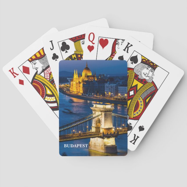 BARAJA DE CARTAS BUDAPEST (Reverso)
