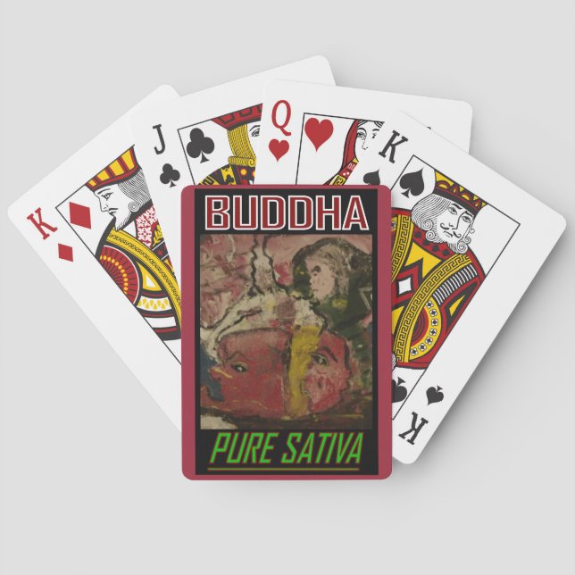 BARAJA DE CARTAS BUDDHA PURE SATIVA (Reverso)