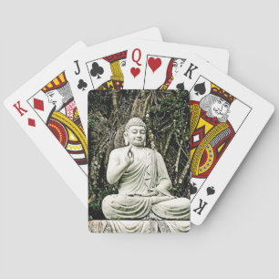 Baraja De Cartas budha, budismo, asiático, tradicional, religión,
