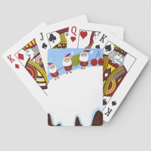 Baraja De Cartas budín de navidad y papás noel.JPG