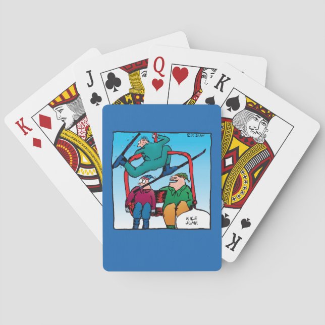 Baraja De Cartas Buen Personalizado Salto (Reverso)