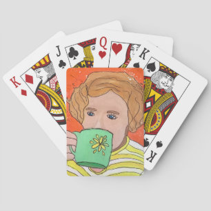 Baraja De Cartas Buena Taza de Café