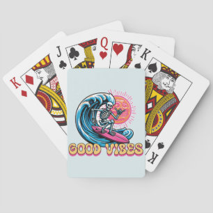 Baraja De Cartas Buenas vibraciones - Surf - Vibes de verano
