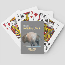 Baraja De Cartas Búfalo de tarjetas de reproducción de bicicletas