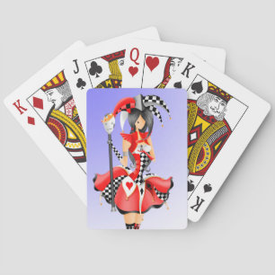 Baraja De Cartas Bufón extravagante y rey de las marionetas