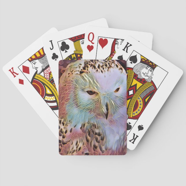 BARAJA DE CARTAS BÚHO (Reverso)
